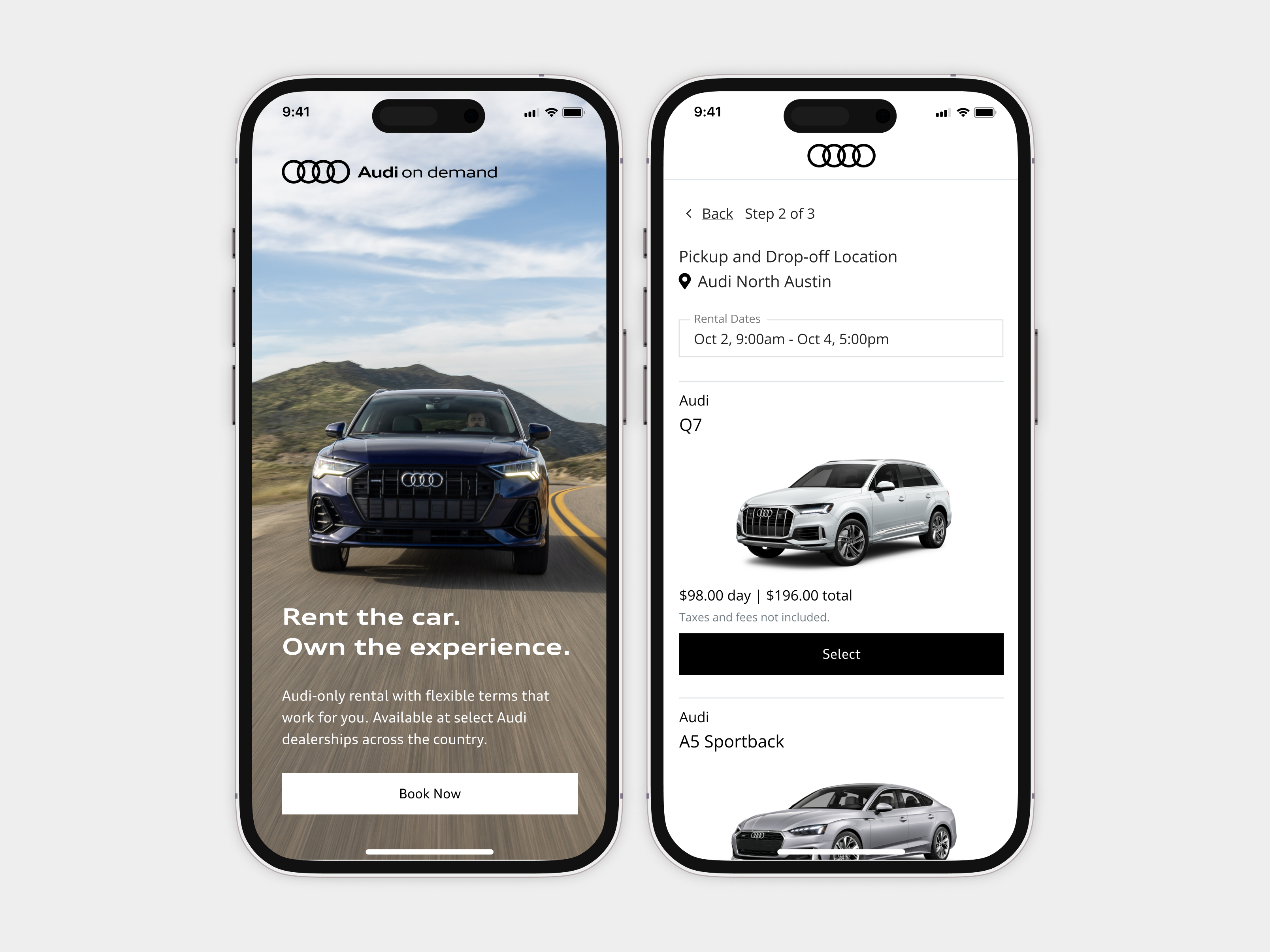 Audi on demand