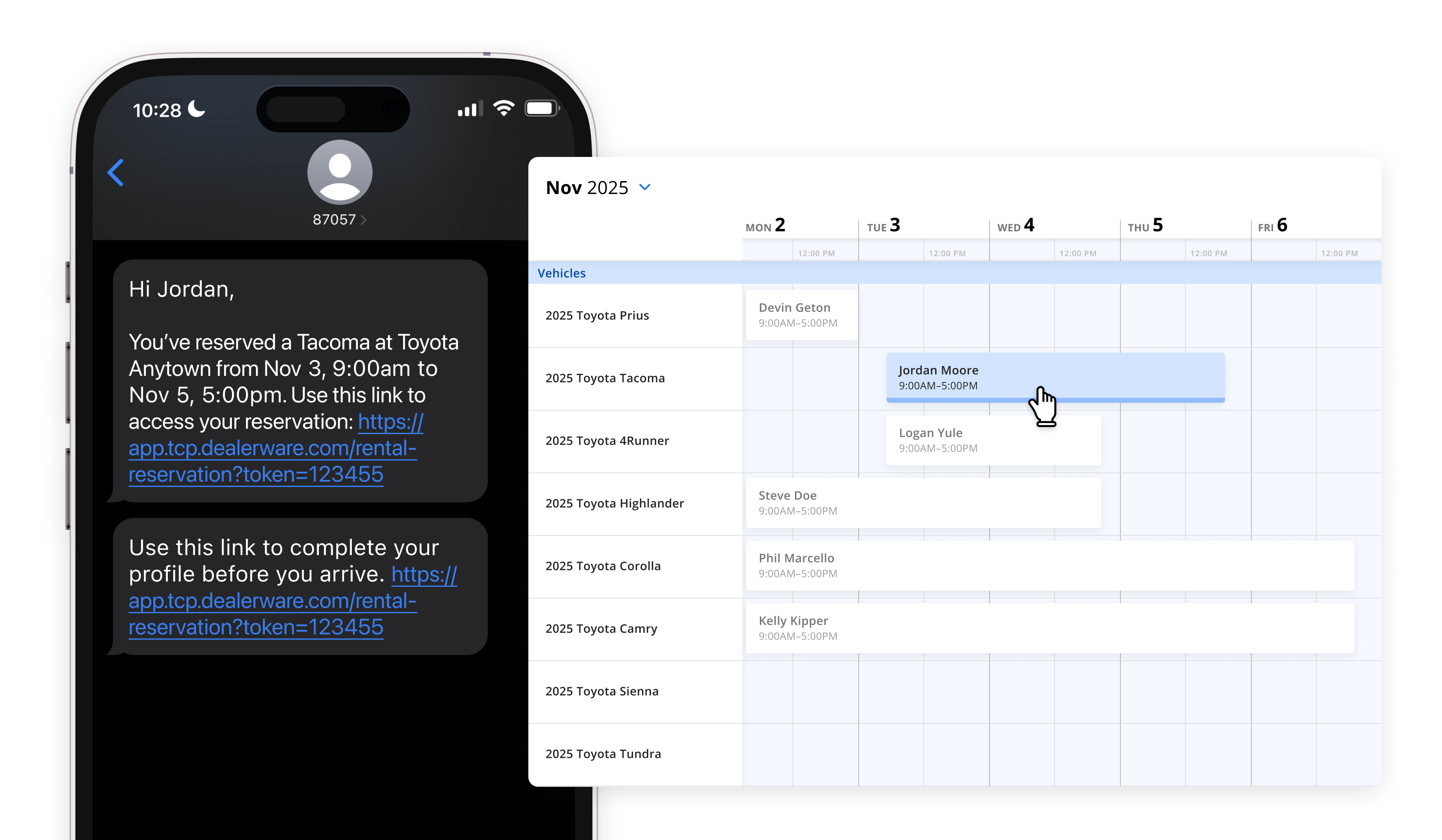 B2C SMS Calendar – Toyota Gainsight Engagement